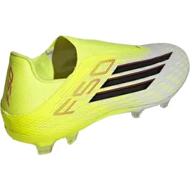 adidas F50 League Laceless FG/MG  Team Solar Yellow 2 / Core Black / Lucid Red 46 2/3