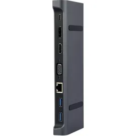 Gembird 9-in-1 Multiport Adapter A-CM-COMBO9-02