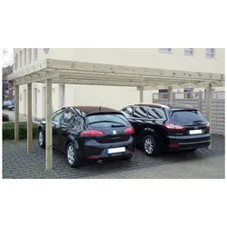 Carport Baltrum 2 KDI Grün