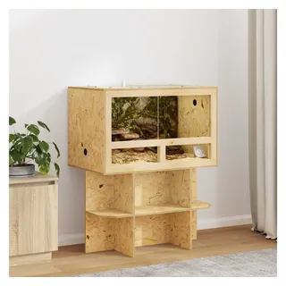 vidaXL Terrarium Braun 80 x 50 x 100 cm OSB