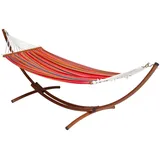 Merxx Schiffshängematte bunt inkl. Gestell