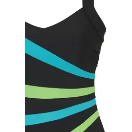 LASCANA Badeanzug Isolde Schwarz 48 Cup F