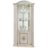 JVmoebel Eckvitrine moderne stylische Möbel für Innenräume und Wohnzimmer beige