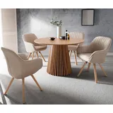 deVries Diningtisch Oria | braun