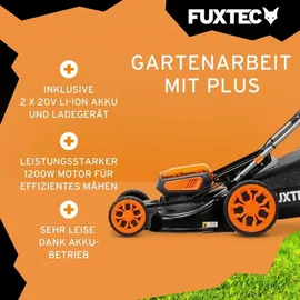 FUXTEC FX-E2RM46PROSET inkl. 2 x 5,0 Ah