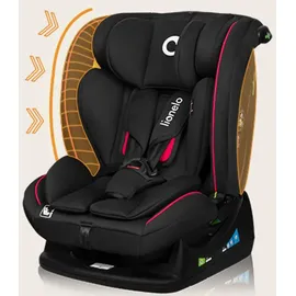 lionelo Aart i-Size Schwarz/Rot