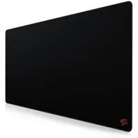 Titanwolf Gaming Mauspad, XXXL Speed Mousepad 1200 x 600 mm, Geschwindigkeit & Präzision, Logo rot