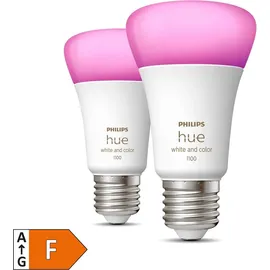 Philips Hue White & Color Ambiance E27 806lm 75W, 2er Pack