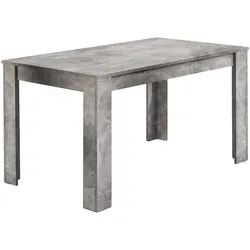 byLIVING Esstisch NEPAL, Breite 140 cm, Light Atelier (Beton-Optik)
