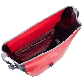 Vaude Aqua Back Print Single Gepäcktasche schwarz/rot (12804-031)
