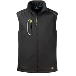 Softshell-Weste "IDAHO" schwarz - 3XL - schwarz