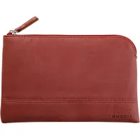 Rhodia Rhodiarama Etui aus Kunstleder Reißverschluss, 11x17 cm Nacarat