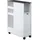 KESPER Nischenregal weiß Spanplatte B/H/L: ca. 25x86x60 cm weiß/grau (24850-13)