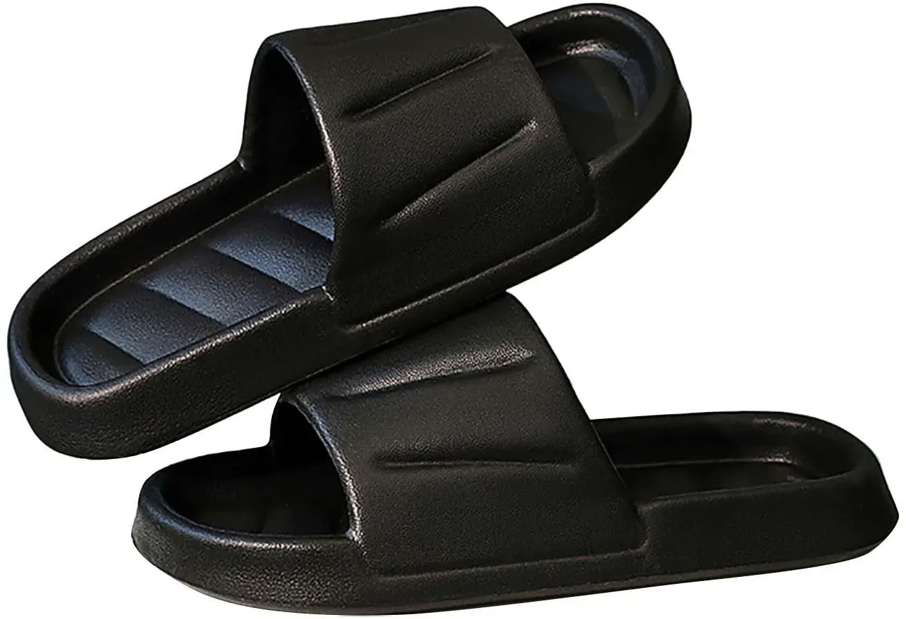 hausschuhe herren 42 fussbett schwarz sandalen