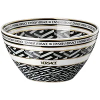 Rosenthal Versace Schüssel 12 cm La Greca Signature Schwarz