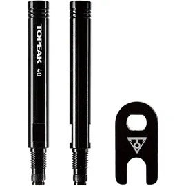 Topeak Ventilverlängerung Presta 40 mm Ventilkappe schwarz