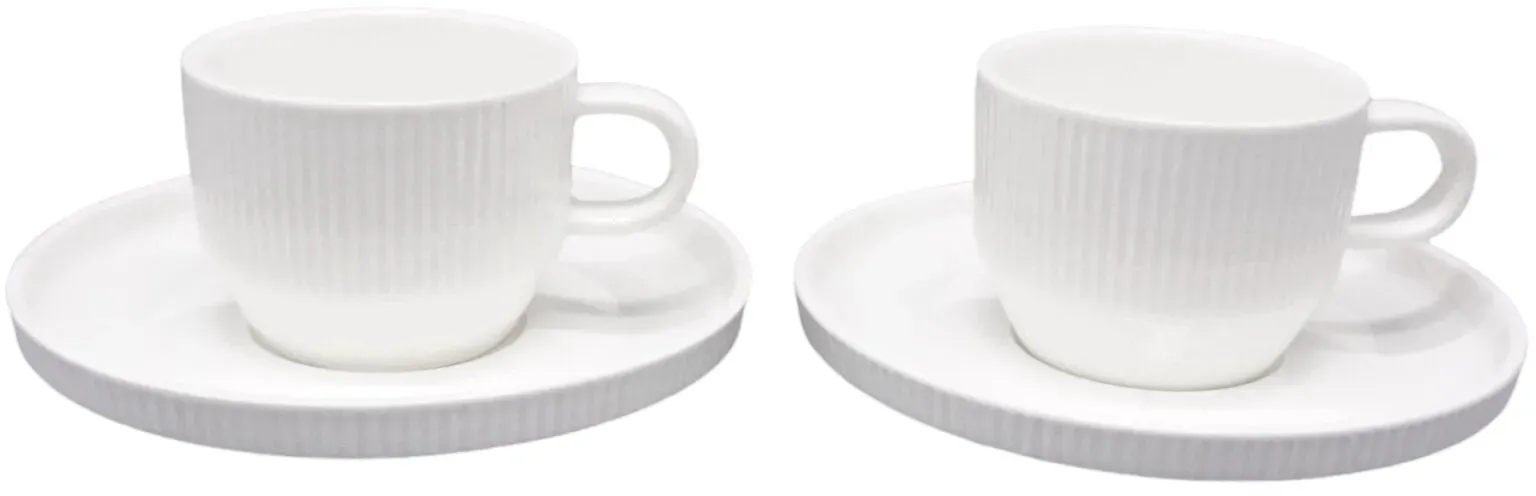 Dieter Knoll Espressotasse m.Untertasse - B/H/T ca. 14.00x12.00x14.00