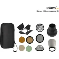 Walimex pro Mover 200 Accessory Kit - 13-teiliges Lichtformer