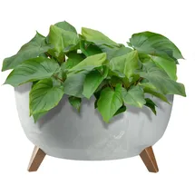 Kadax Ø 46,6 x 26,6 cm Grau