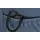 HIMOLLA Fernsehsessel 7568 Leder 77 x 104 x 85 cm Blau elektrisch