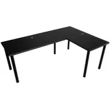 Möbelsystem Eckschreibtisch Gamingtisch schwarz
