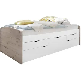 Begabino Kojenbett Nessi Sandeiche/weiß