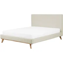 Beliani Talence 180 x 200 cm Hellbeige
