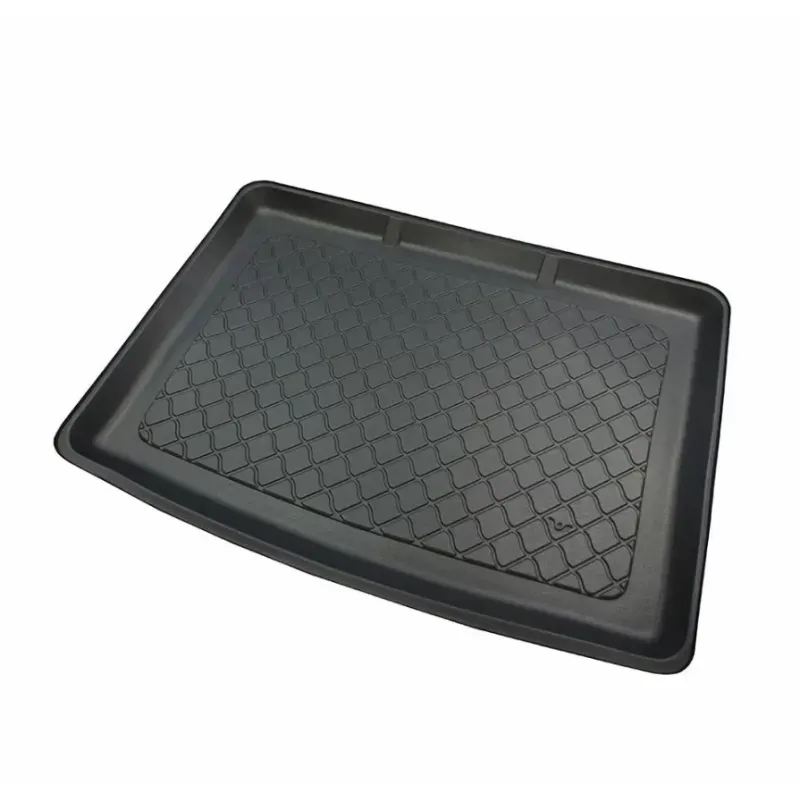 Gummimatte für den Kofferraum für Mercedes B‐Klasse W246 (2011+) Hatchback, 5‐türig, unterer Kofferraum, ohne Vario-Box (kein EA