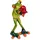 Formano lustige Frösche Figur Frosch mit Herz in Händen Poly 13 cm verliebt
