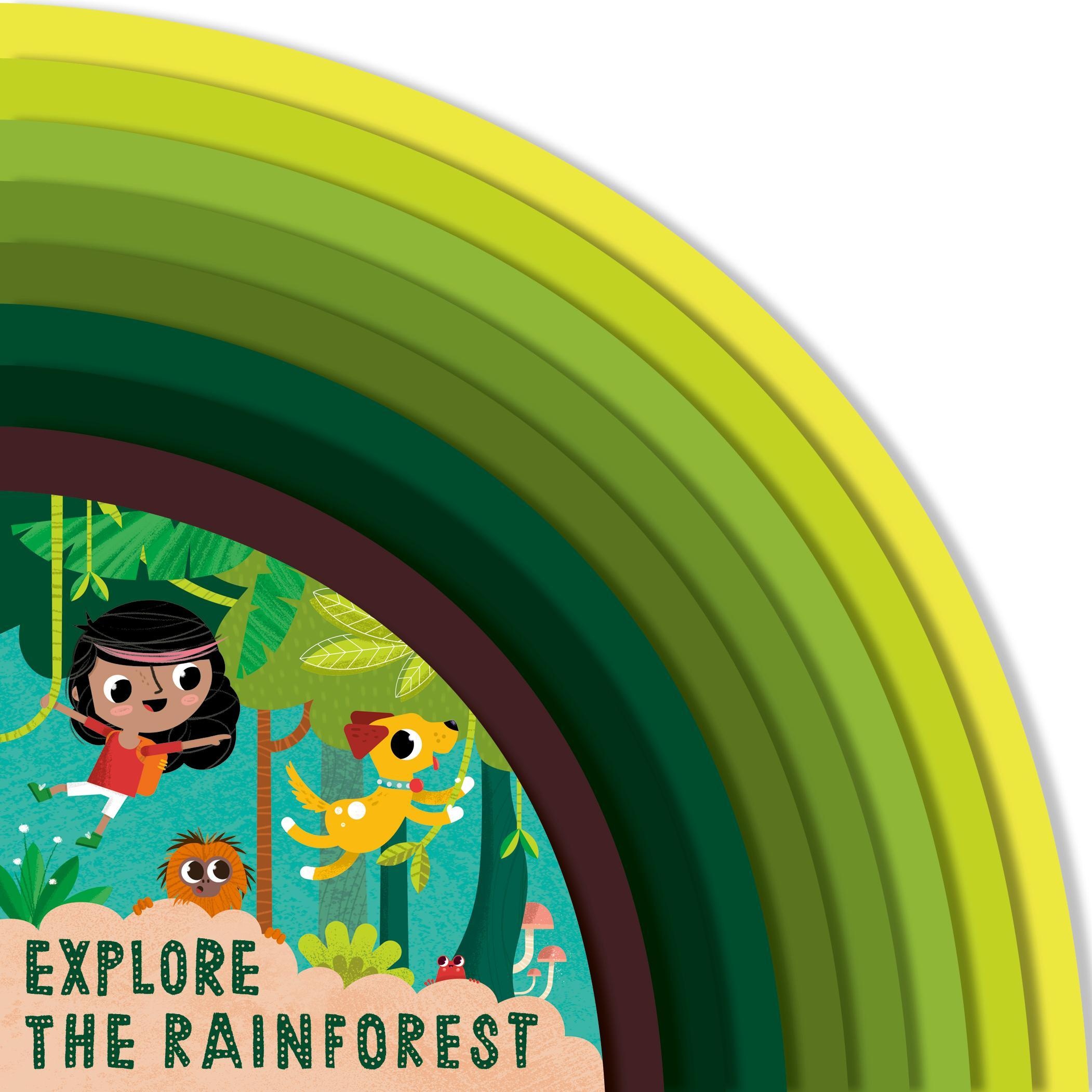 Explore The Rainforest - Carly Madden  Pappband