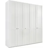 WIMEX Wäscheschrank New York 225 x 208 x 58 cm Weiß