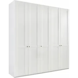 WIMEX Wäscheschrank New York 225 x 208 x 58 cm Weiß
