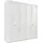 WIMEX Wäscheschrank New York 225 x 208 x 58 cm Weiß