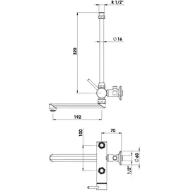 KWC ND Einhebelmischer Mehrfarbig
