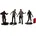 The Walking Dead Actionfiguren 4er-Pack Walkers 13
