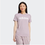 adidas Damen Shirt W LIN T, PRLOFI/WHITE, S