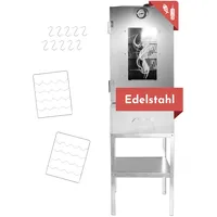 Lemodo Räucherofen Edelstahl 80 cm inkl. Untergestell + Zubehör