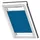 VELUX Standard-Wabenplissee FMC MK08 1156KWL Nachtblau, weiße Schiene: