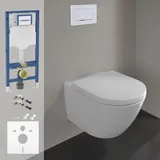 Villeroy & Boch Subway 3.0 mit WC-Sitz Weiß CeramicPlus