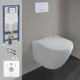 Villeroy & Boch Subway 3.0 mit WC-Sitz Weiß CeramicPlus