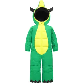 WeeDO Schneeoverall "GREENMONDO", Jungen, Gr. 92/104, grün, Obermaterial: 100% Polyester. Futter: 100% Polyester. Füllung: 100% Polyester. Ärmelfutter: 100% Polyamid, Overalls, Mitwachsender Schneeanzug