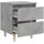 vidaXL Nachtschrank 2 Stk. 40 x 35 x 50 cm Betongrau