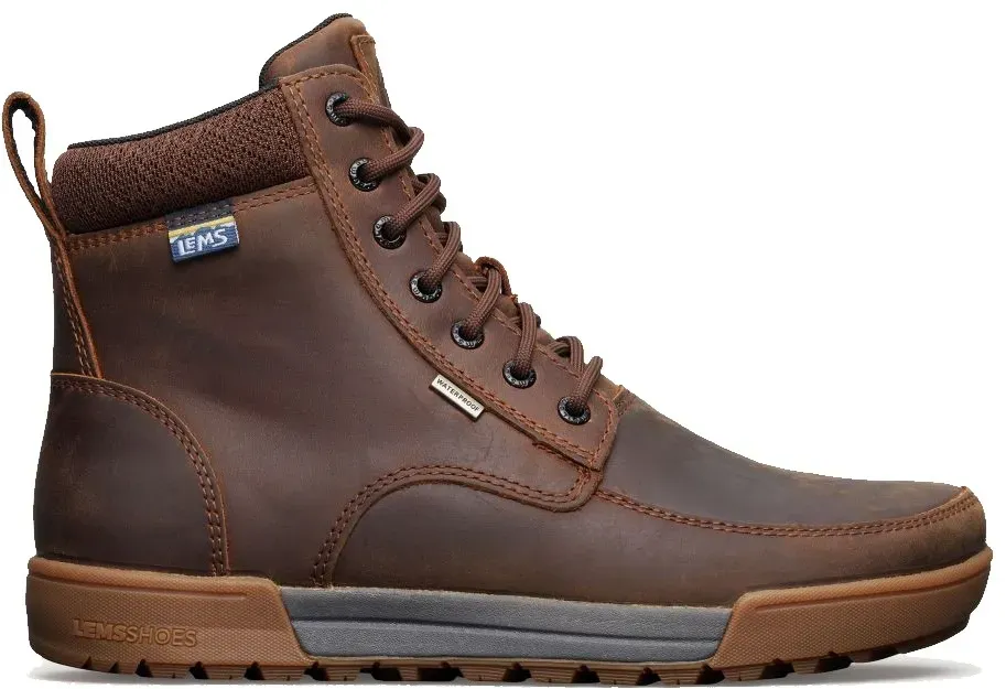 Lems Unisex Boulder Boot Summit Waterproof braun 44.5