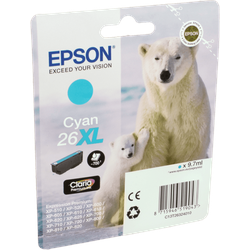 Epson Tinte C13T26324012  Cyan  26XL  cyan