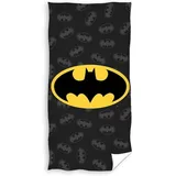 Carbotex Batman Badetuch 70 x 140 cm schwarz