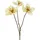 Creativ green Winterliche Kunstpflanze CREATIV GREEN "Weihnachtsdeko", beige (creme), B:20cm H:56cm T:15cm, Kunststoff, Kunstpflanzen, Zweig in metallic-Optik, im 3er-Set, creme