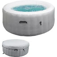 Mendler Whirlpool HWC-N97, Ersatz-Pool 4 Personen, In-/Outdoor aufblasbar PVC