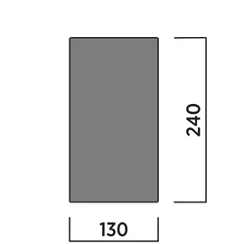 Easy Camp Rosebay Universal Zeltteppich 1,3 x 2,4 Meter