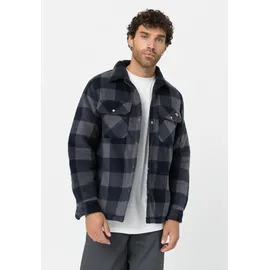 Dickies Funktionshemd DICKIES "Dickies Workwear Hemden PORTLAND SHIRT", Herren, Gr. M, Normalgrößen, blau, Flanell, Oberstoff: 100% Polyester; Füllung: 100% Polyester, Hemden