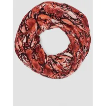 s.Oliver Loop-Schal mit All-over-Print in Schlangenoptik - 1